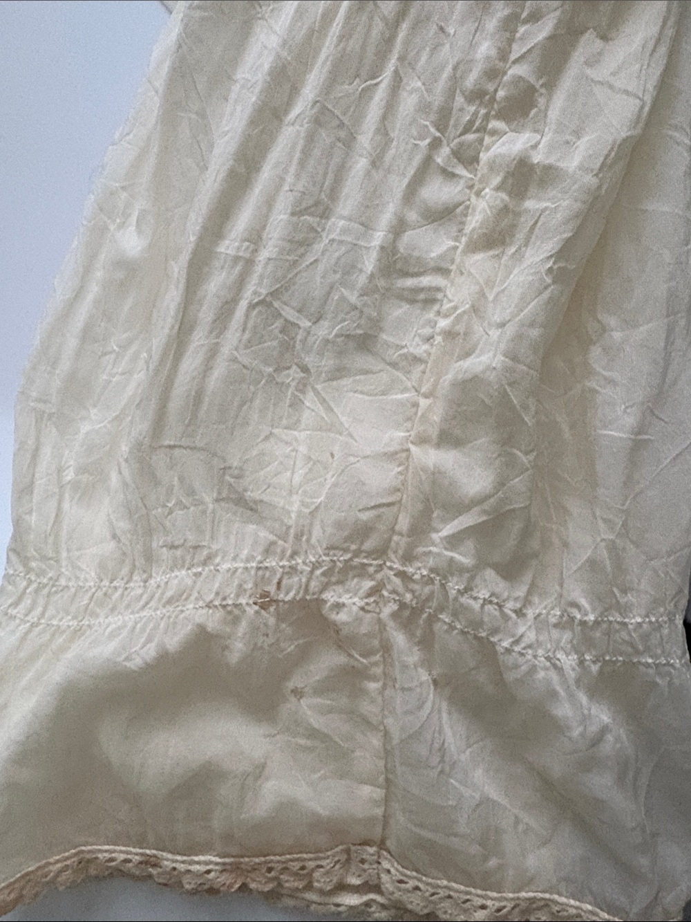 Johnny Was Cream Embroidered Floral Blouse - Picture 4 of 5